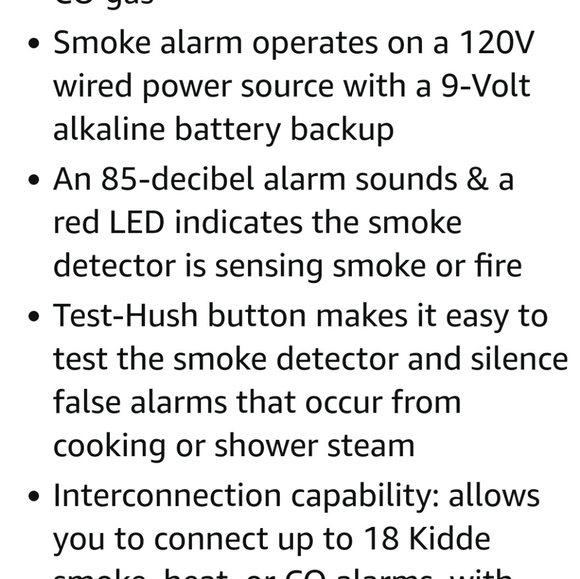 3 Kidde hard wired smoke detectors - Picture 4 of 5